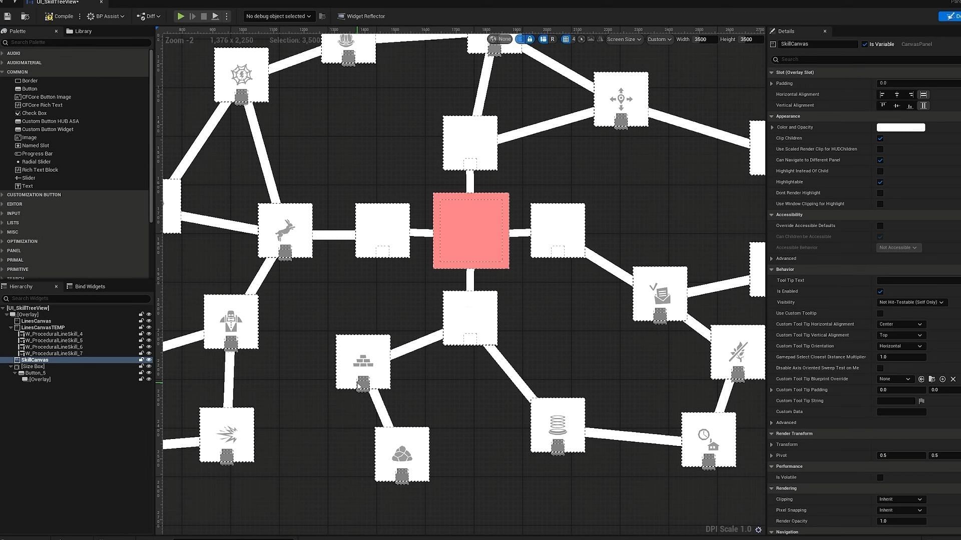 Skill Tree showcase (Image via YouTube/Raasclark)